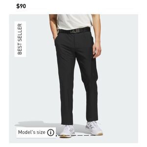 New with tags Men's Adidas golf pant 34 x 30 black